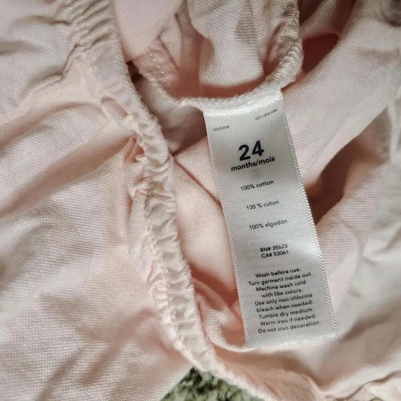 Carter's Pink Size 24m Baby Toddler Boy Button Down Bodysuit 100% Cotton EUC - Picture 3 of 10